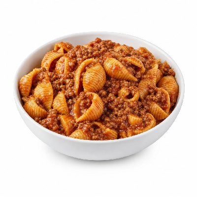 Sainsbury's Food Cupboard Be Good to Yourself Pasta Meals Shells Bolognese 98% Fat Free