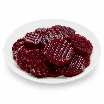 Sainsbury's Food Cupboard Beetroot Baxter's Pickled Crinkled in Sweet Vinegar