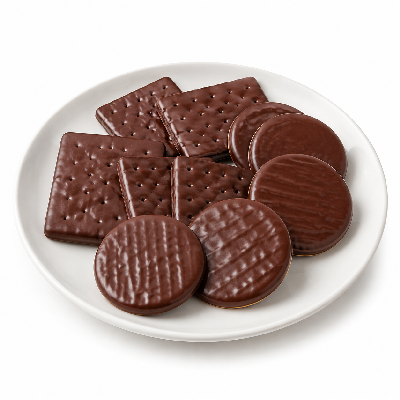 Sainsbury's Food Cupboard Biscuits Chocolate Thins Selection Taste the Difference