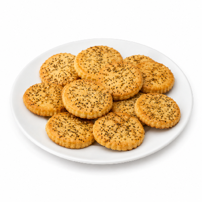 Sainsbury's Food Cupboard Biscuits Savoury All Poppy & Sesame