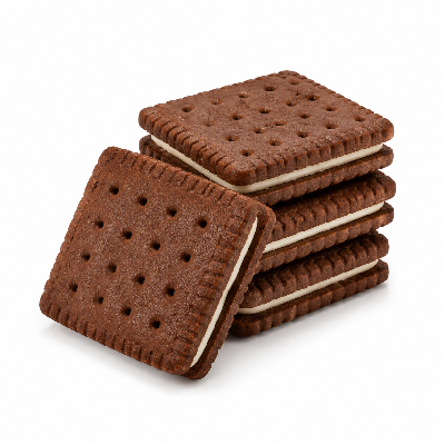 Sainsbury's Food Cupboard Biscuits Sweet All Triple Pack Bourbon Cream