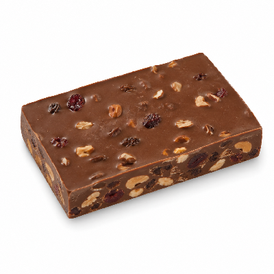 Sainsbury's Food Cupboard Block Chocolate Fruit and Nut Milk