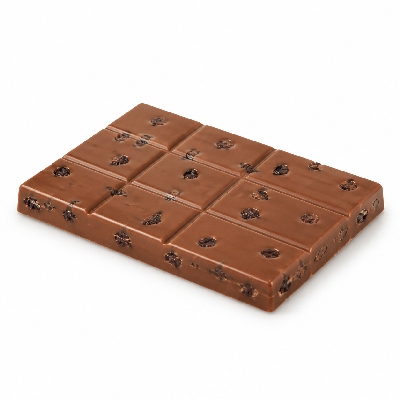 Sainsbury's Food Cupboard Block Chocolate Green & Black's Milk Spiced Fruit