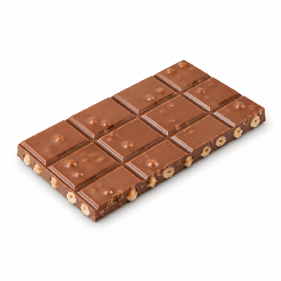 Sainsbury's Food Cupboard Block Chocolate Swiss Milk & Hazelnuts Taste the Difference