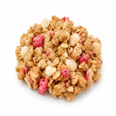 Sainsbury's Food Cupboard Breakfast Cereals Clusters Raspberry and Yogurt Crisp