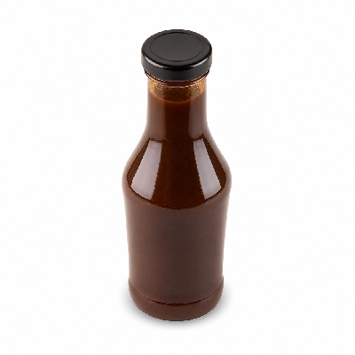 Sainsbury's Food Cupboard Brown Sauce Top Down