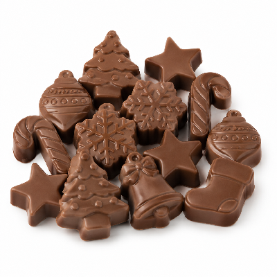 Sainsbury's Food Cupboard Chocolate Christmas Tree Decorations Basics