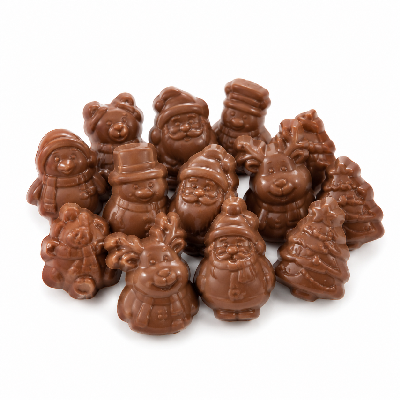 Sainsbury's Food Cupboard Christmas Chocolate Mini Figures