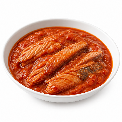 Sainsbury's Food Cupboard Fish All Tinned Mackerel Fillets in Tomato Sauce