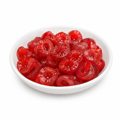 Sainsbury's Food Cupboard Home Baking Dried Fruit All Glace Cherries Halves