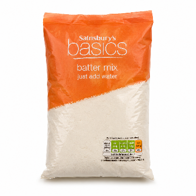 Sainsbury's Food Cupboard Home Baking Ingredients Batter Mix Basics