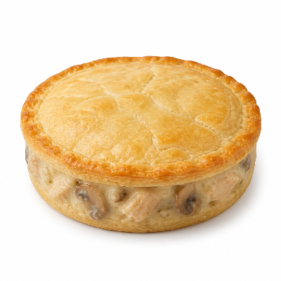 Sainsbury's Food Cupboard Hot Meat Meals Fray Bentos Chicken and Mushroom Smooth Pie