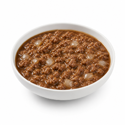 Sainsbury's Food Cupboard Hot Meat Meals Minced Beef & Onion in Gravy Basics