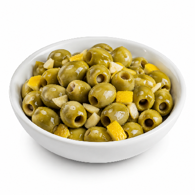 Sainsbury's Food Cupboard Olives Attis Pitted Green Lemon & Garlic