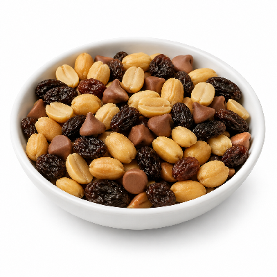 Sainsbury's Food Cupboard Peanuts Raisins & Milk Chocolate Chips