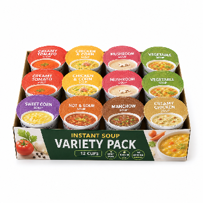 Sainsbury's Food Cupboard Soup Cup Batchelor's Slim A Soup Variety Pack