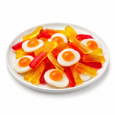 Sainsbury's Food Cupboard Sweets All Jelly Eggs & Chips