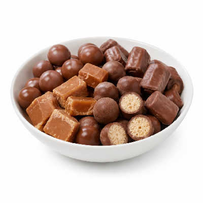 Sainsbury's Food Cupboard Sweets All Poppets Chocolates Toffee