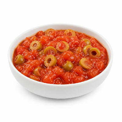 Sainsbury's Food Cupboard Tomatoes Chopped Sliced Olives (Carton)