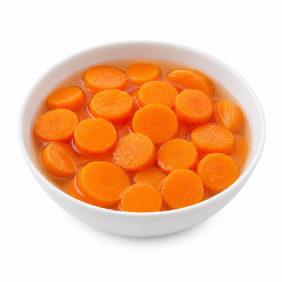 Sainsbury's Food Cupboard Vegetables Carrots Sliced in Water Salt Added Basics