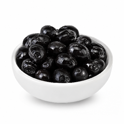 Sainsbury's Food Cupboard Whole Black Olives Organic