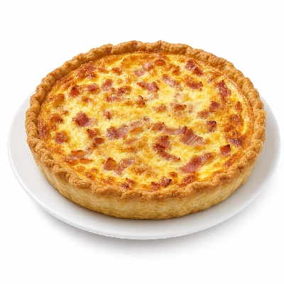 Sainsbury's Fresh Food Cheese & Bacon Quiche Basics