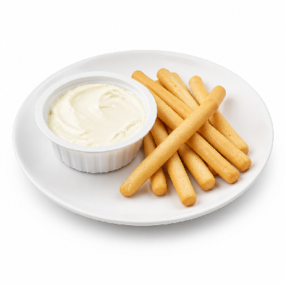 Sainsbury's Fresh Food Cheese Snacking Cream Philadelphia Mini Tubs Breadsticks