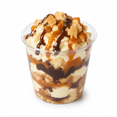 Sainsbury's Fresh Food Desserts Millionaires Shortcake Sundae
