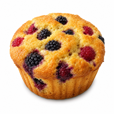 Sainsbury's Fresh Food Desserts Raspberry & Blackberry Giant Muffin Sponge