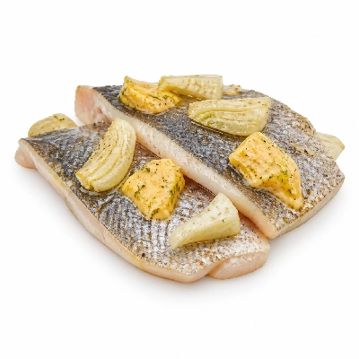Sainsbury's Fresh Food Fish Seabass with Fennel & Orange Butter Taste the Difference