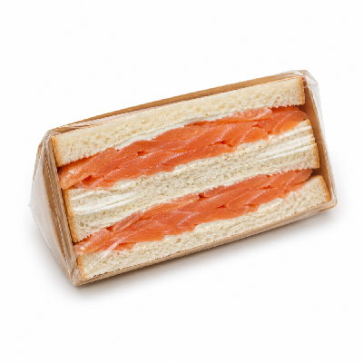 Sainsbury's Fresh Food Fish Smoked Salmon Sandwich Pack