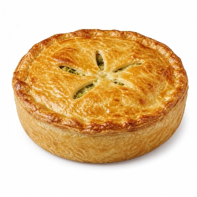 Sainsbury's Fresh Food Healthier Chicken & Broccoli Pie Be Good to Yourself