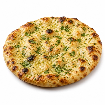 Sainsbury's Fresh Food Indian Accompaniments Garlic & Coriander Naan