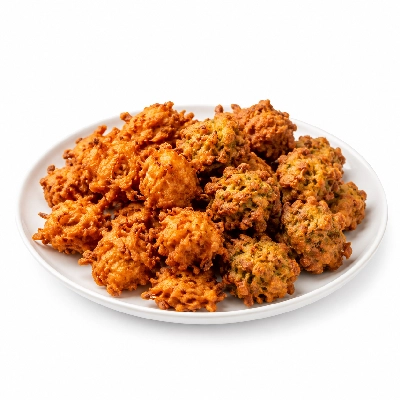 Sainsbury's Fresh Food Indian Accompaniments Mini Bhajia & Pakora Selection-8 Onion Fennel