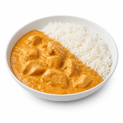 Sainsbury's Fresh Food Indian Chilled Meals Indian Chicken Korma with Rice