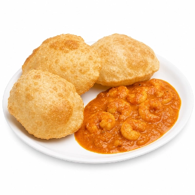 Sainsbury's Fresh Food Indian Chilled Meals Prawn Puri