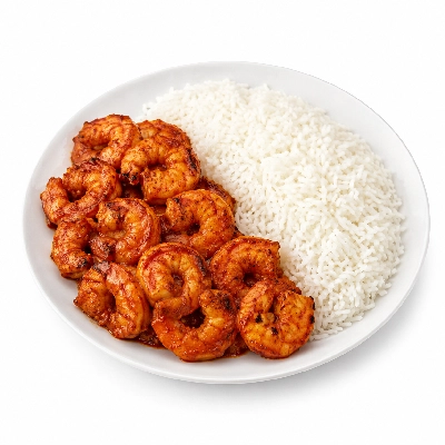 Sainsbury's Fresh Food Indian Chilled Meals Tandoori Prawn Sizzler & Rice