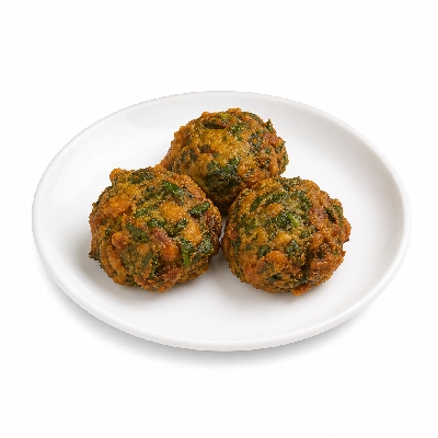 Sainsbury's Fresh Food Indian Vegetarian Snack Selection-3 Mini Spinach Pakoras