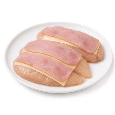 Sainsbury's Fresh Food Inspired to Cook Chicken Breasts Cheese Ham