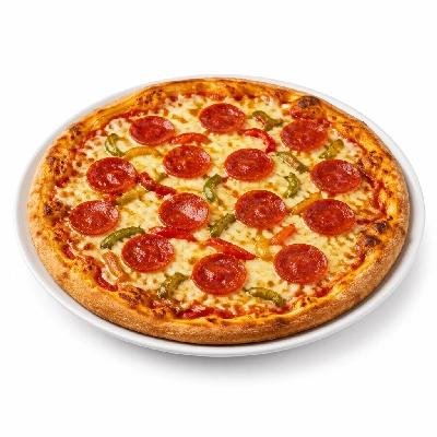 Sainsbury's Fresh Food Italian Taste the Difference Etruscan Peperoni & Pepper Pizza