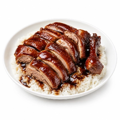Sainsbury's Fresh Food Oriental All Duck in Plum & Rice