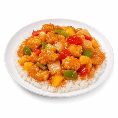 Sainsbury's Fresh Food Oriental All Sweet & Sour Chicken Rice