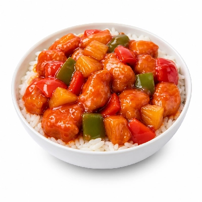 Sainsbury's Fresh Food Oriental All Weight Watchers Sweet & Sour Chicken Rice