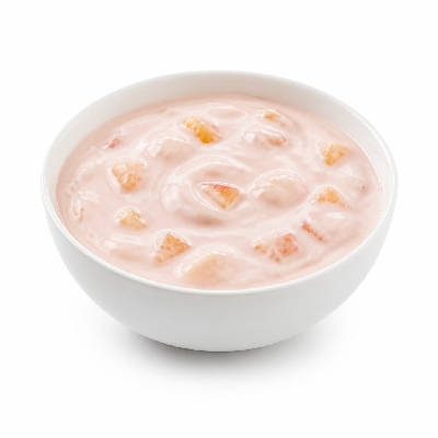 Sainsbury's Fresh Food Peach Yogurt