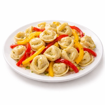 Sainsbury's Fresh Food Tortellini & Pepper Salad Taste the Difference