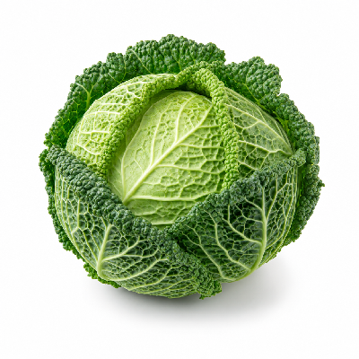 Sainsbury's Fresh Food Vegetables Green Savoy Cabbage Organic