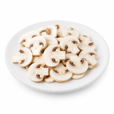 Sainsbury's Fresh Food Vegetables Mushrooms White Sliced