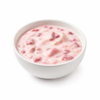 Sainsbury's Fresh Food Yeo Valley Organic Summer Selection Yogurts Rhubarb