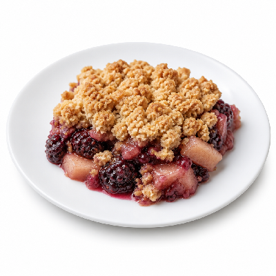 Sainsbury's Frozen Desserts Apple & Blackberry Crumble Taste the Difference