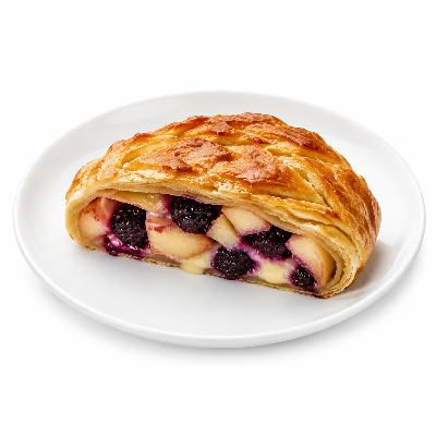 Sainsbury's Frozen Desserts Apple Blackberry & Custard Strudel